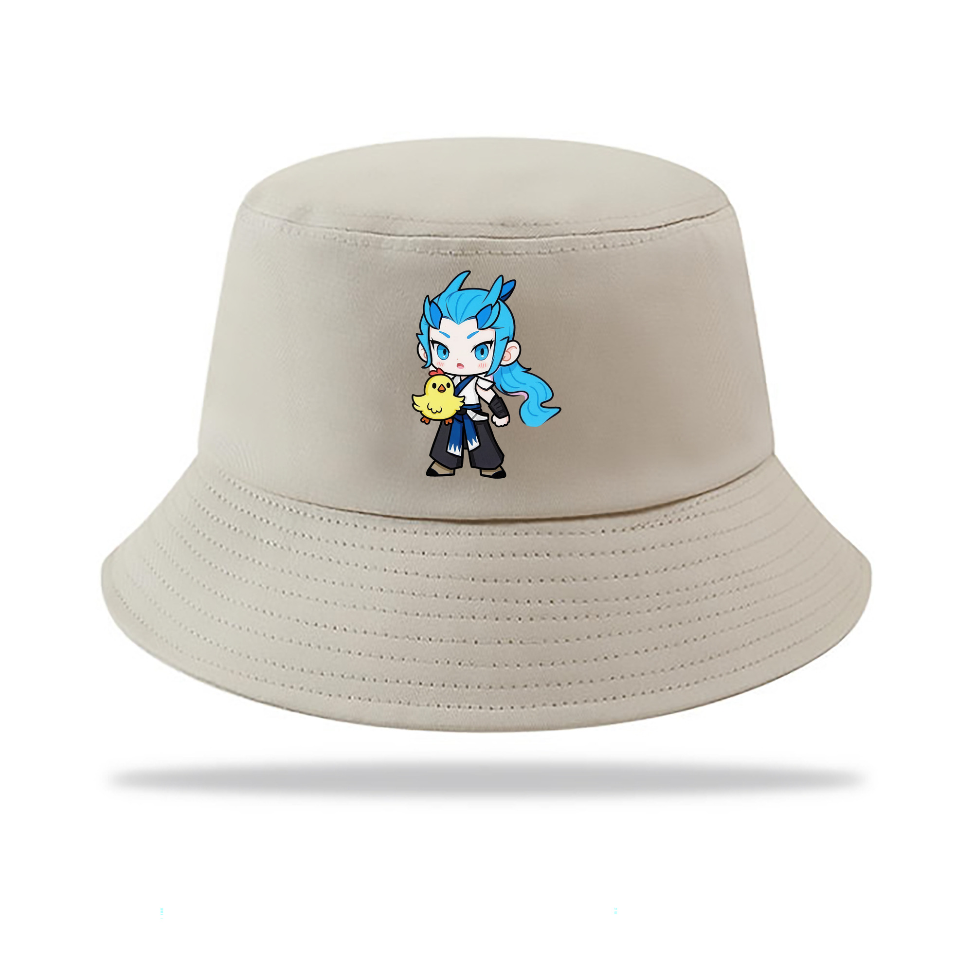 （画像用） Ne Zha 2 ナタ 魔童の大暴れ アウトドア日除けバケットハット